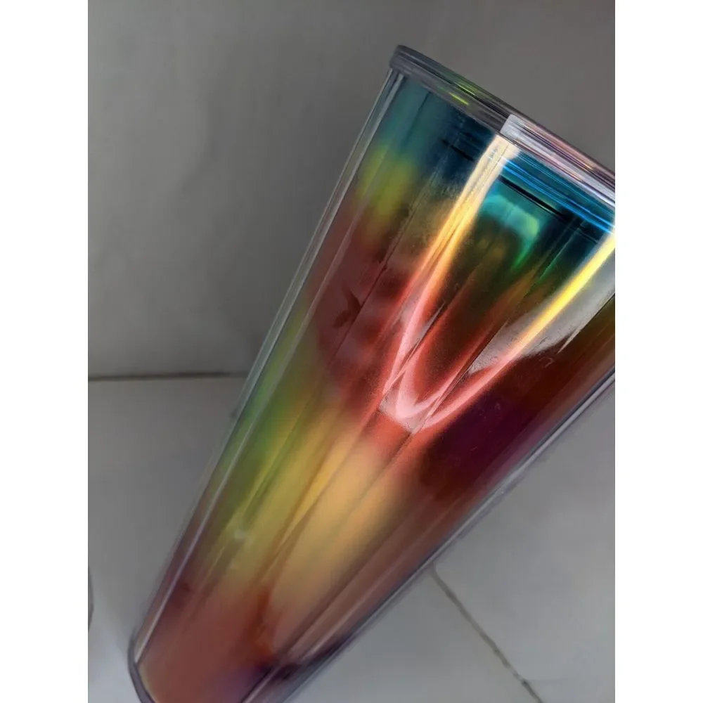 Limited Edition 2021 Pride Rainbow Starbucks 24oz‎ Cup With Straw
